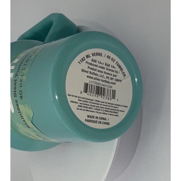 Silver Buffalo Disney Lilo and Stitch Aloha No Bad Days Chillin’ Stainless - Picture 5 of 8